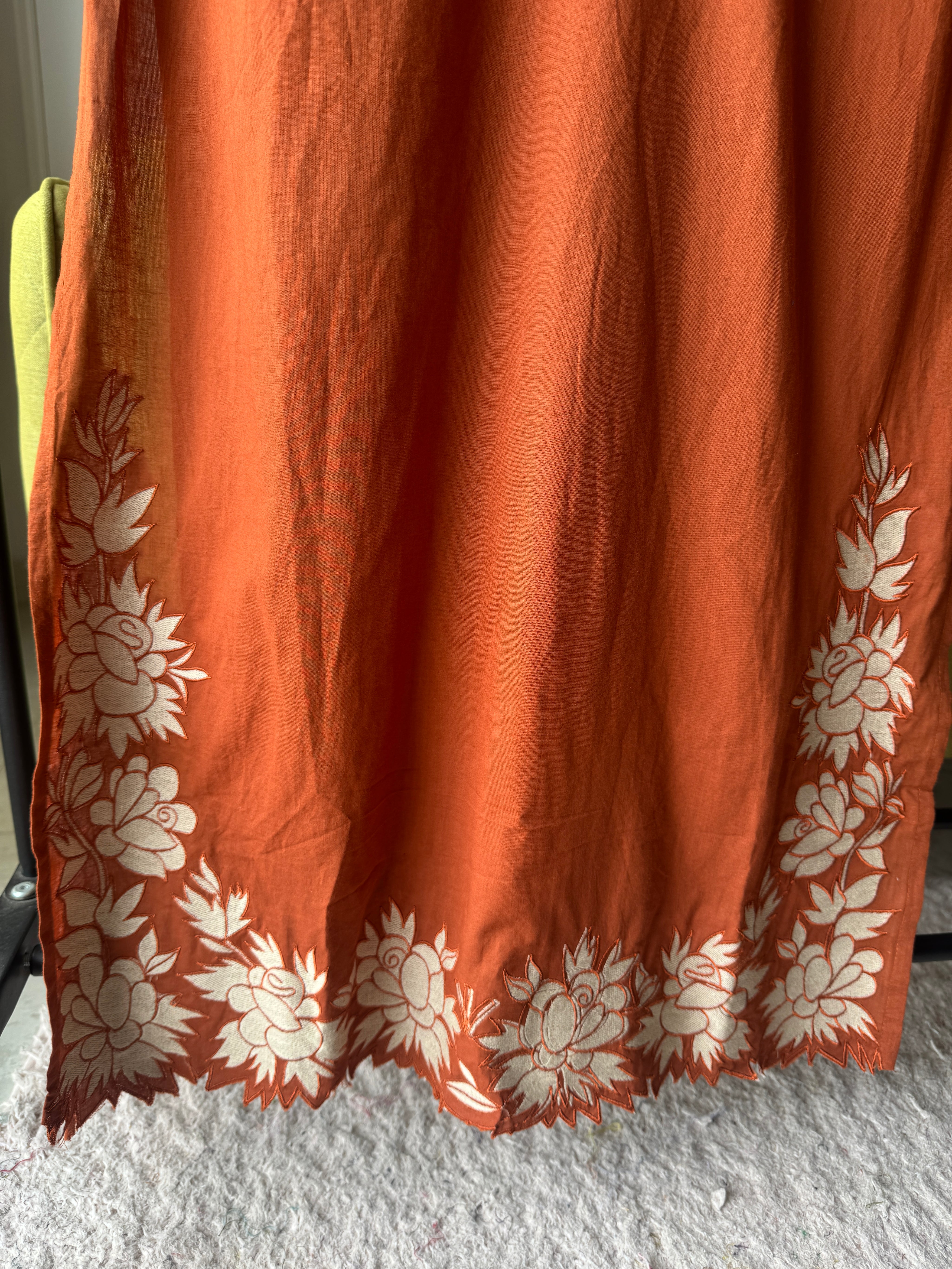 Monika Flower Embroided Dress