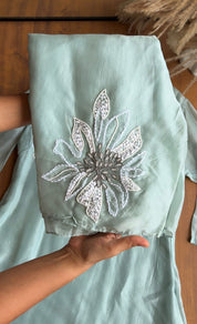 Nysa Handwork Coords  -Powder Blue (Make to Order)