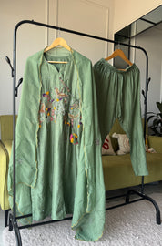 Saheli anghrakha hand work dress