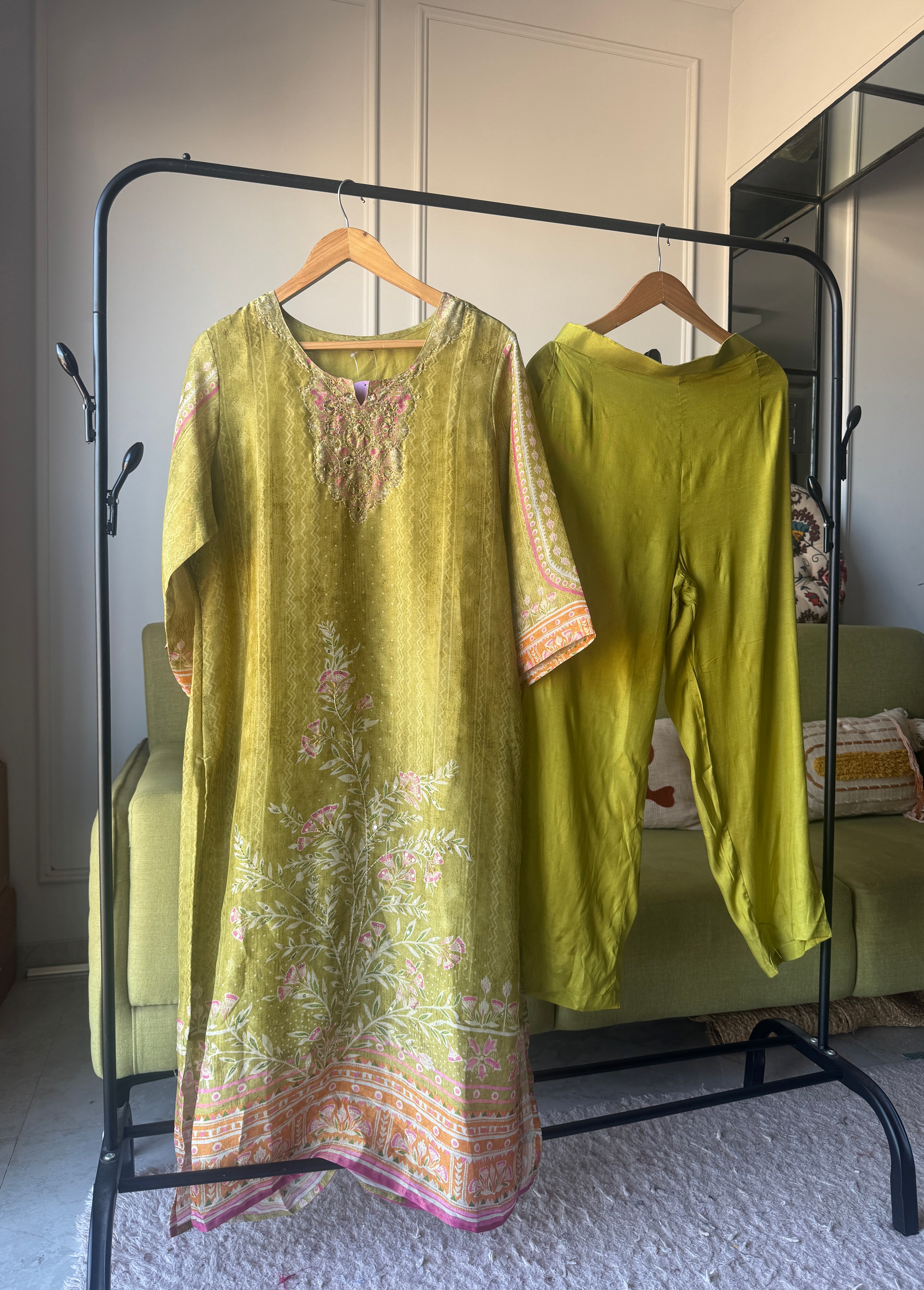 Kaushal Embroided Sequence Work Dress