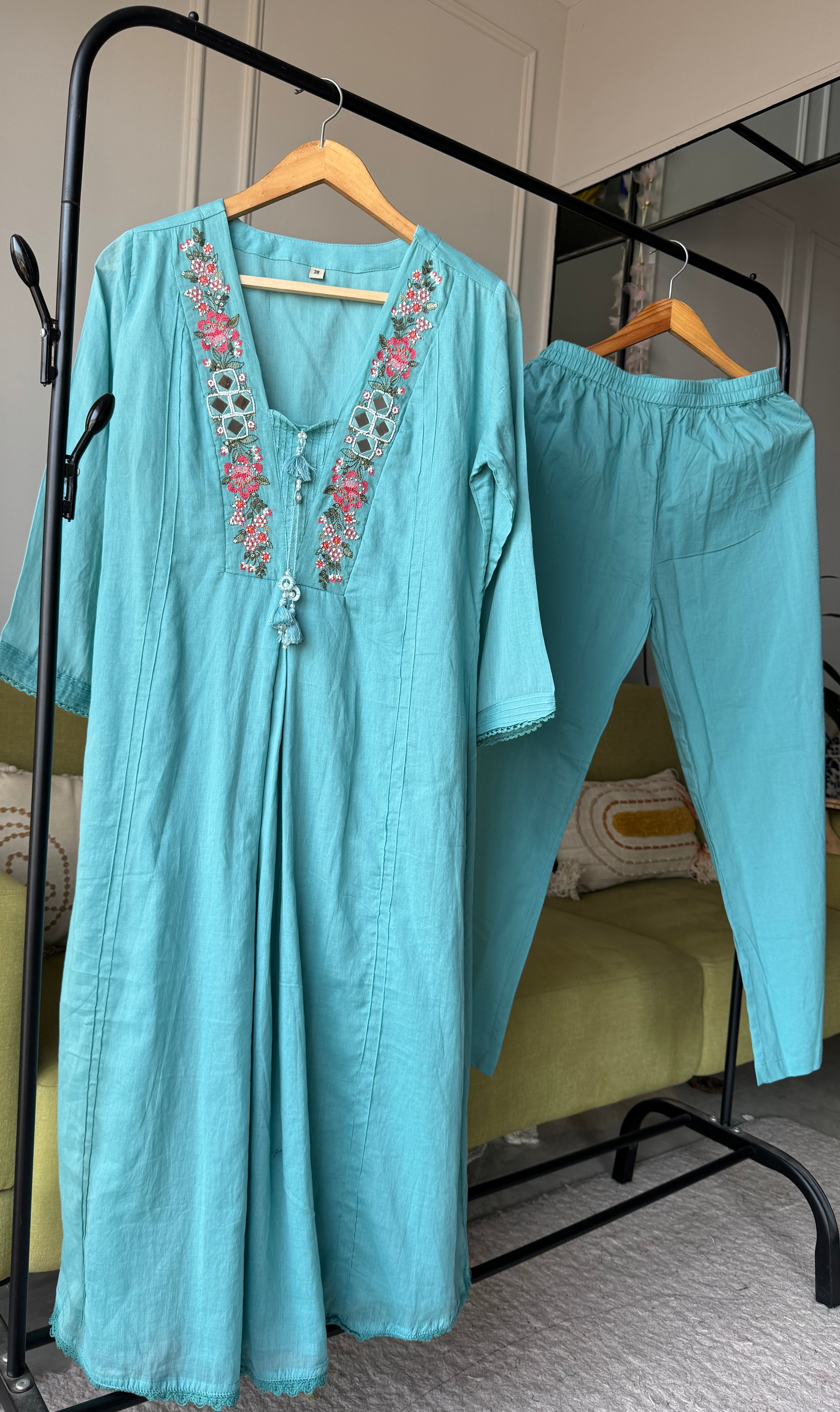 Paheli Mul Cotton Dress