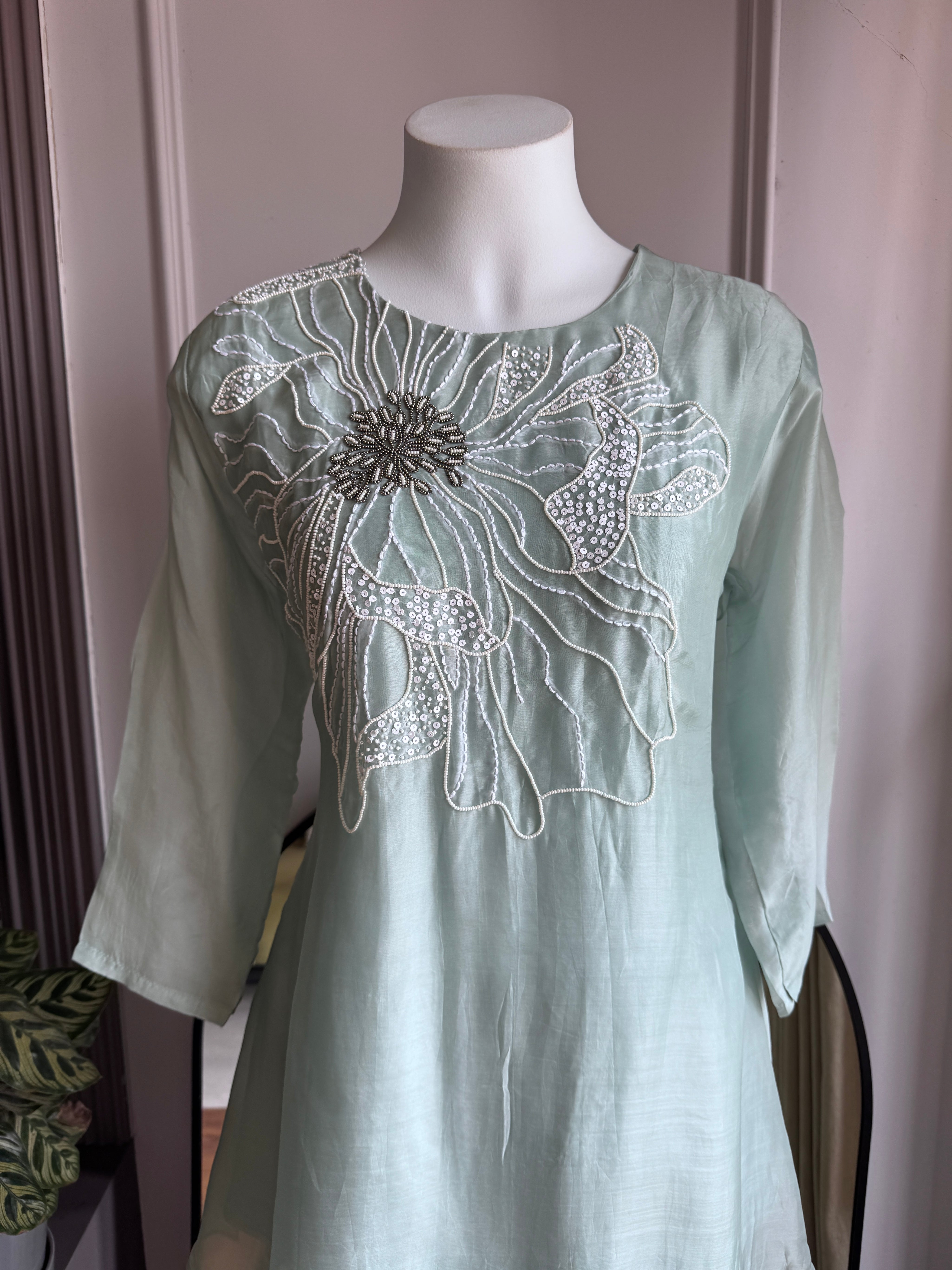 Nysa Handwork Coords  -Powder Blue (Make to Order)