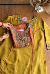 Sanjana Handwzardoshi Dress- Yelllow