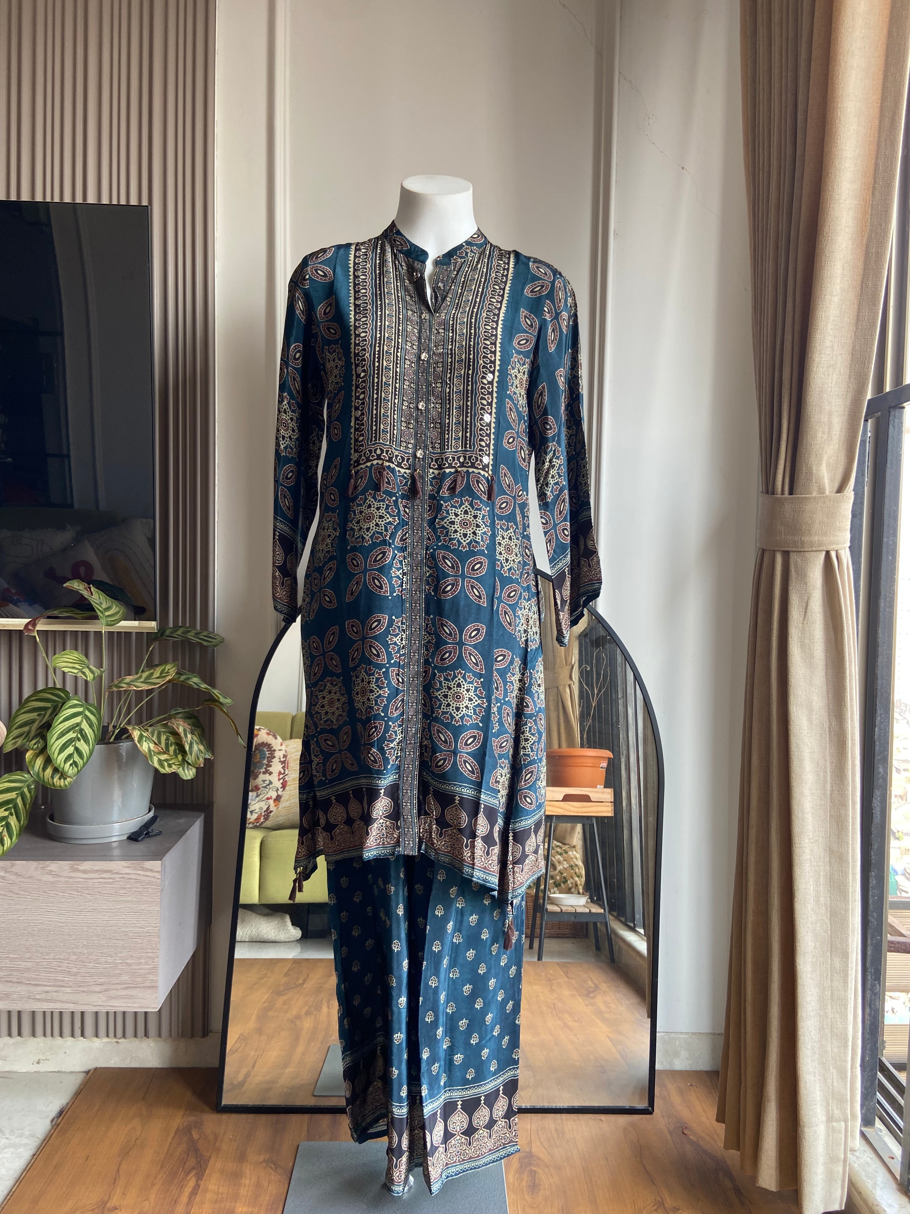 Reeta crepe  silk Coords