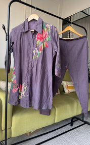 Tara Mul Chanderi Coord Set