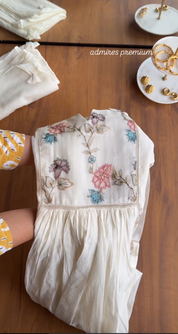 Tisha Mul Chanderi Dress