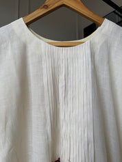 Purvi Embroided Dress- White