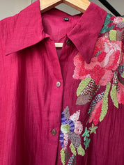 Tara Mul Chanderi Coord Set