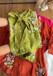 Dhyana Handwork Coords-Pista Green