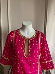 Yashika bandhani gottapati coords- Pink
