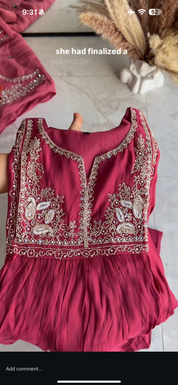 Gurleen Cutdana Work Dress