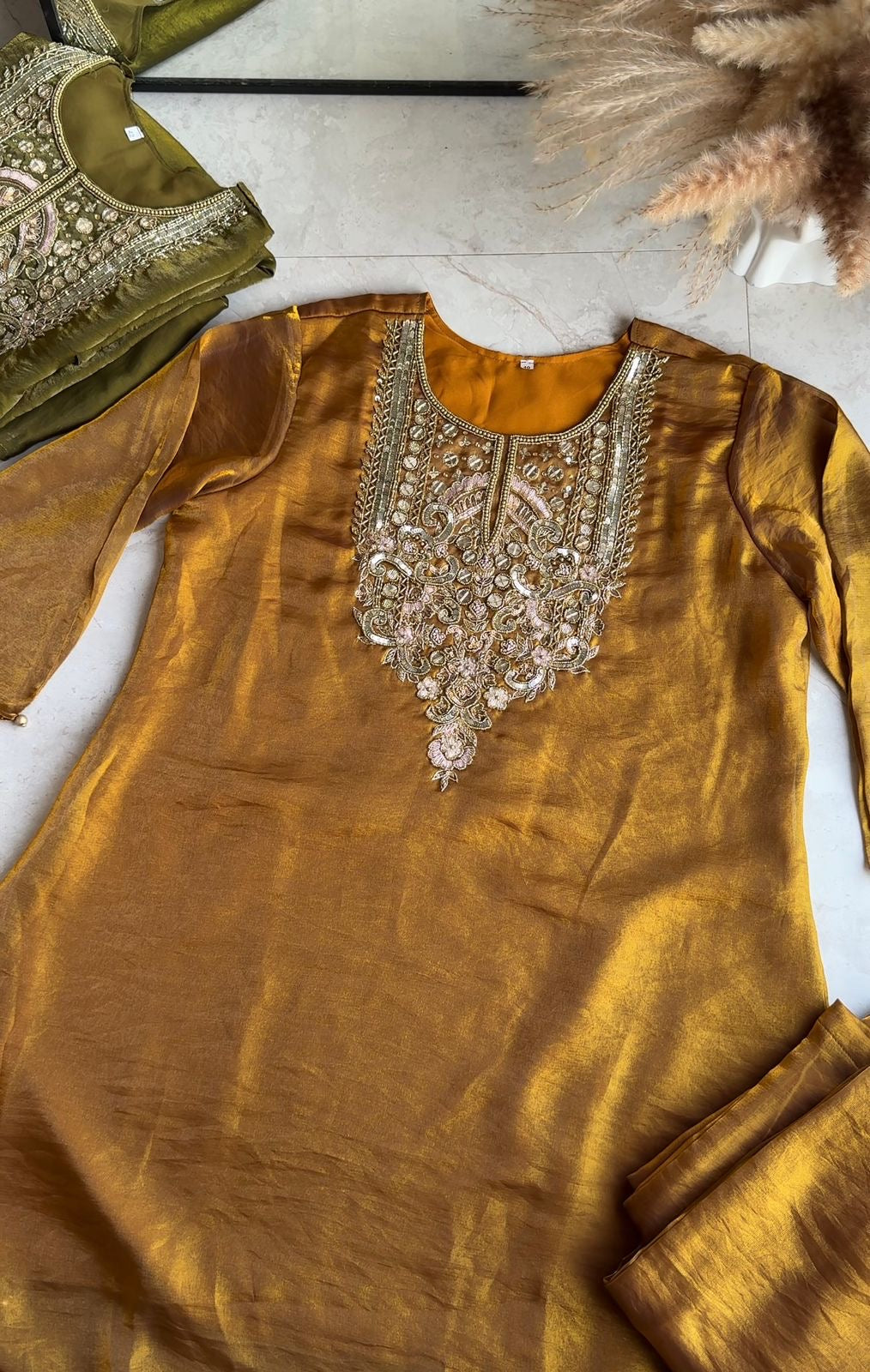 Meher Glass Tissue Coord Set