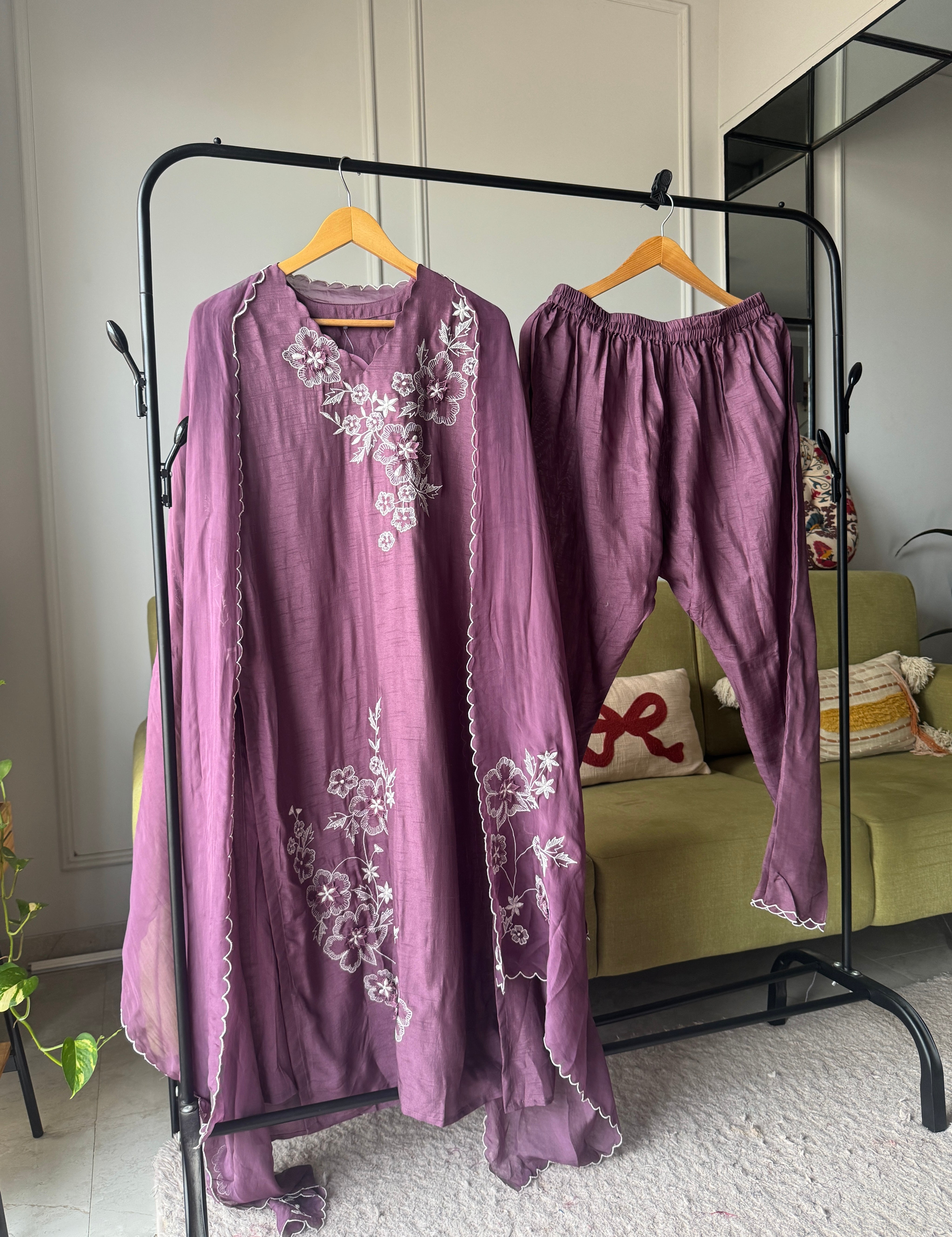 Durga Embroided Set