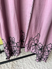 Mani Cut Work Aline Dress