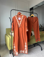 Monika Flower Embroided Dress