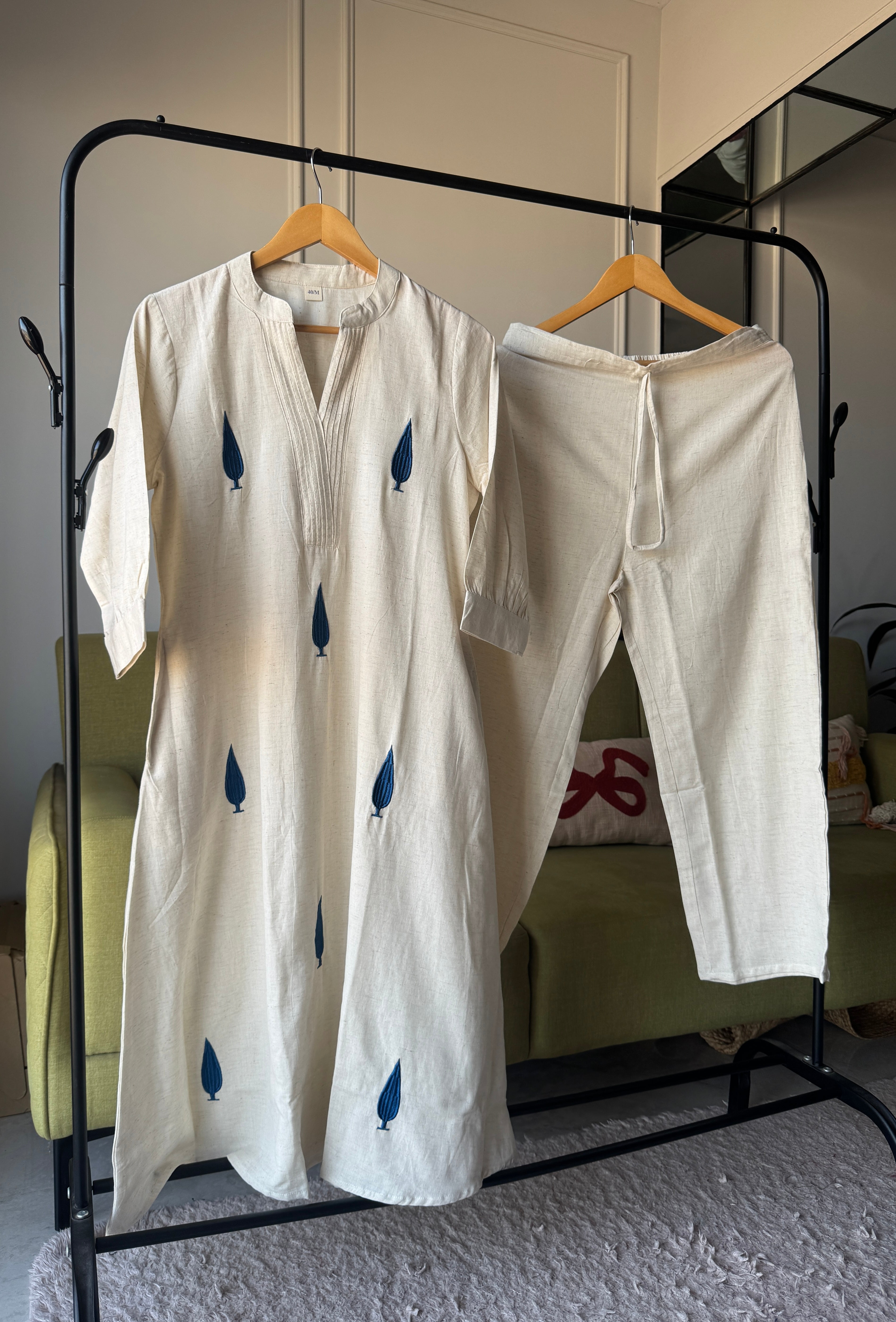 Aahana Embroided Set