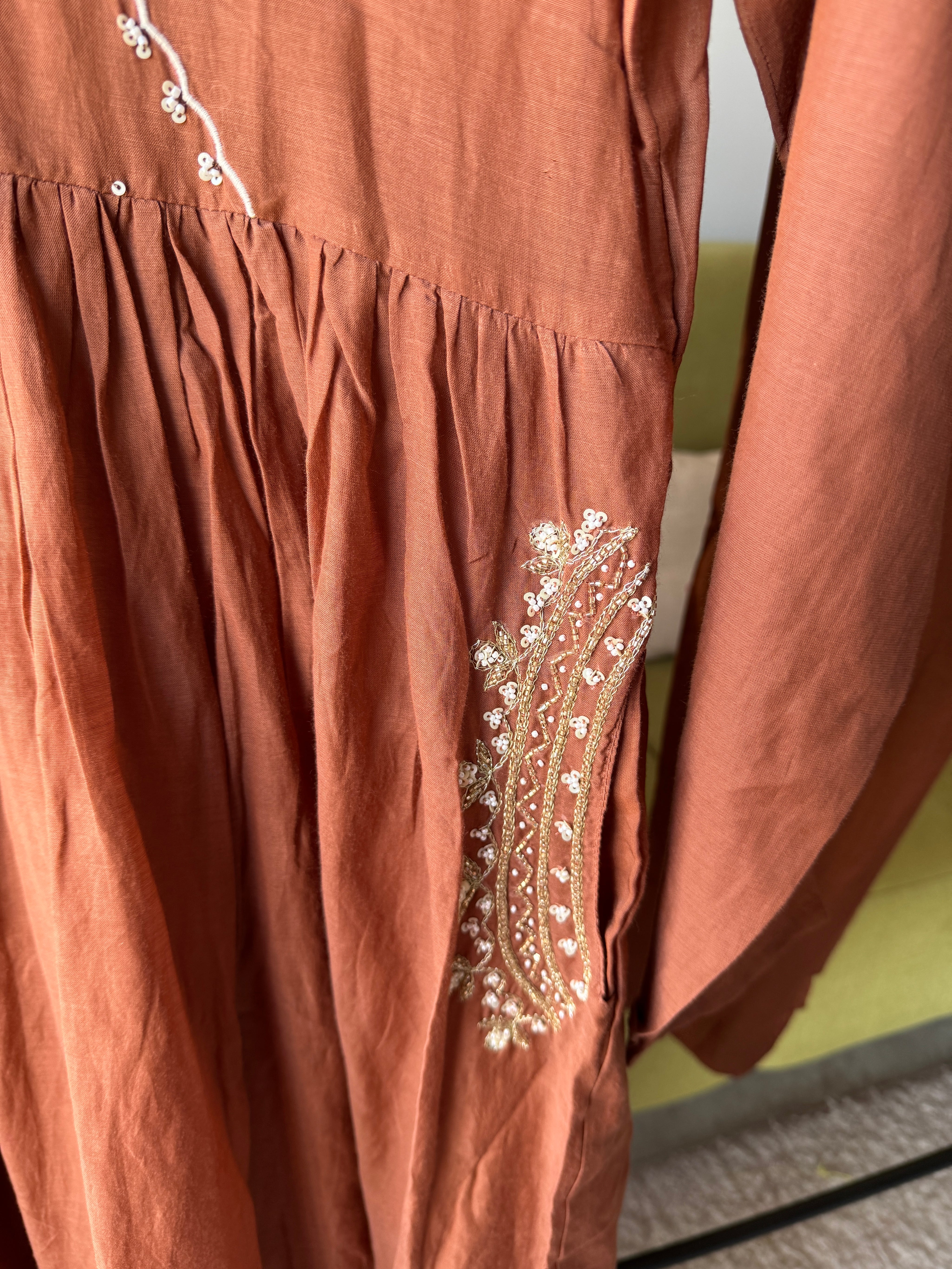 Vanshika Handwork Anarakali Dress