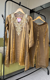 Harshi Glass Tissue Handwork Coord Set