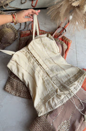 Shaurya Padded Corset Style Top With Sharara and Dupatta