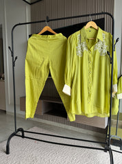 Sandhya Handwork Coord Set