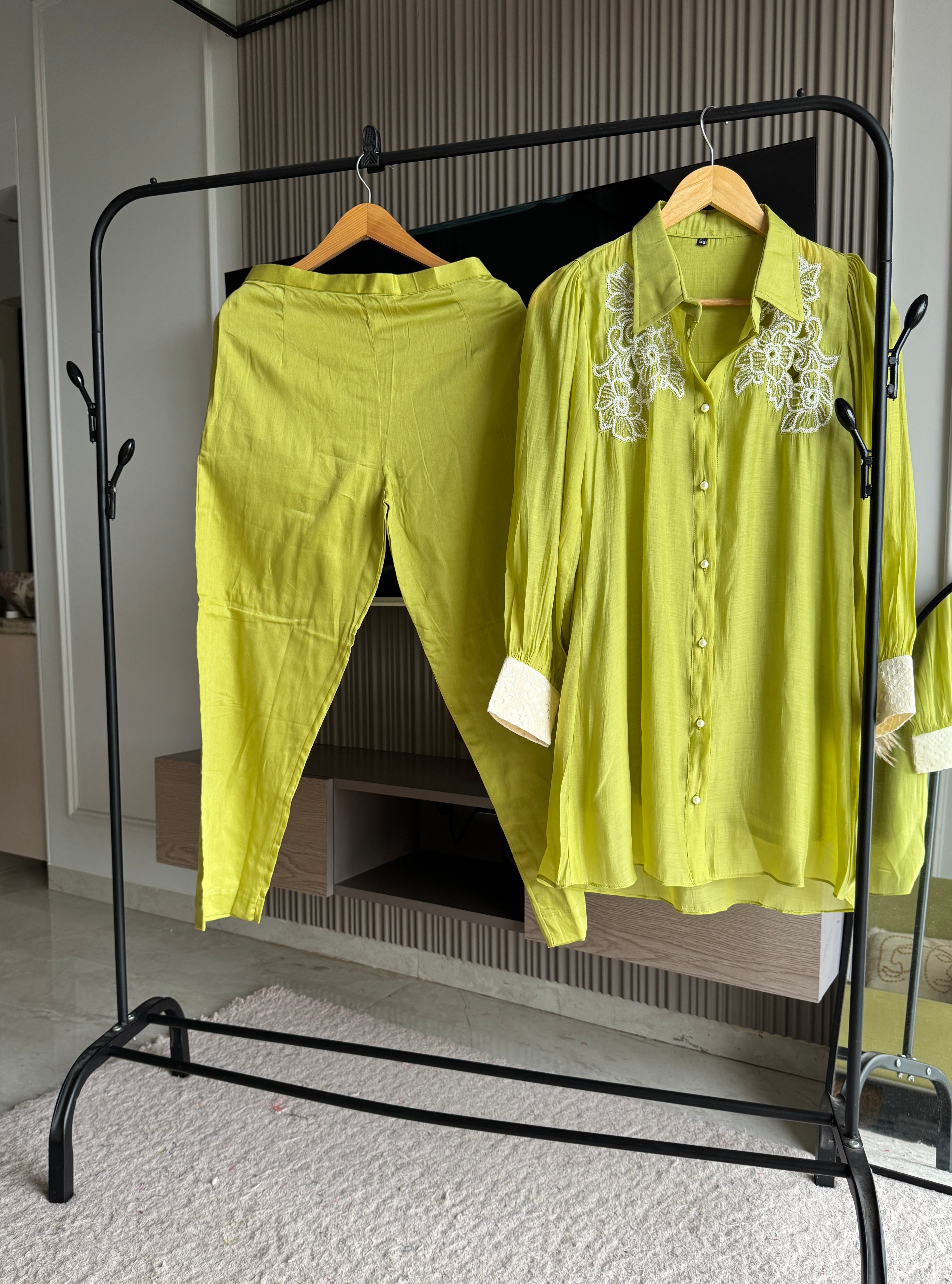 Sandhya Handwork Coord Set