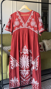 Sana embroidered dress