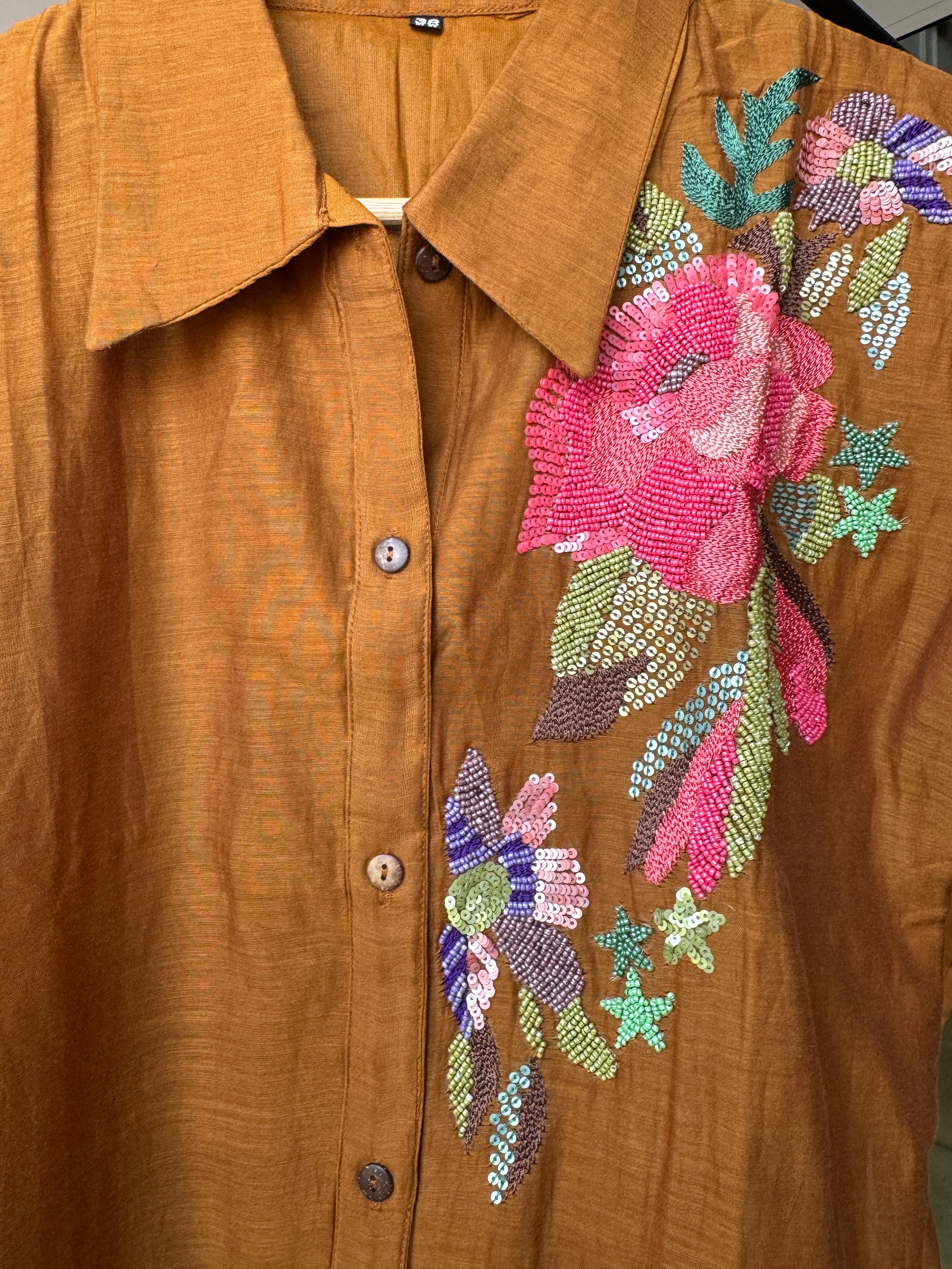 Tara Mul Chanderi Coord Set