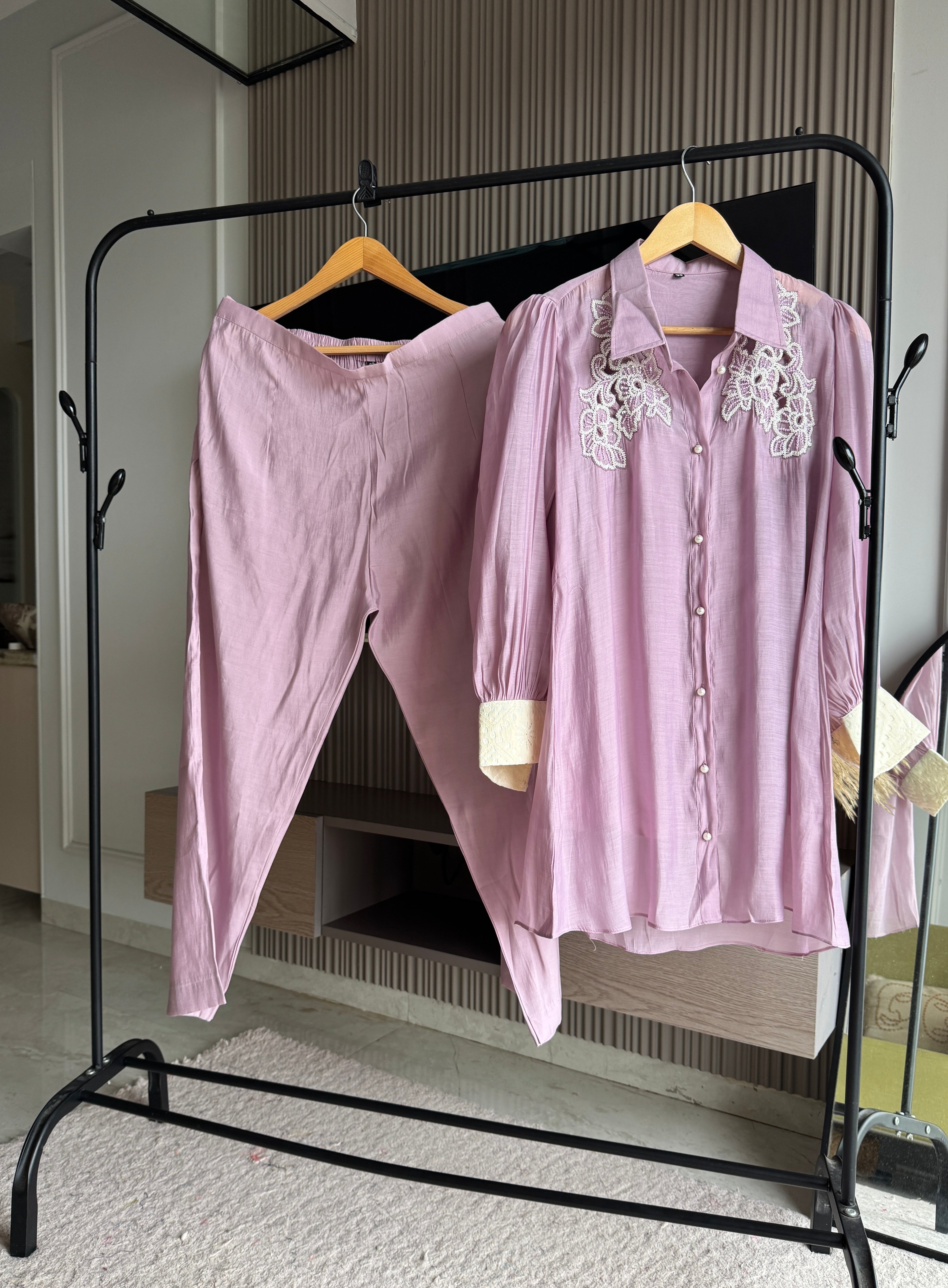 Sandhya Handwork Coord Set