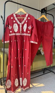 Sashi Embroided Cotton Dress