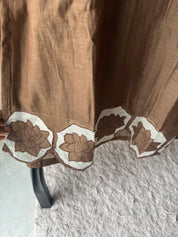 Sili Cut Work Mul Chanderi Dress