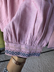 Neha Embroided Khadi Cotton Coord Set