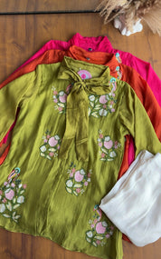 Dhyana Handwork Coords-Pista Green