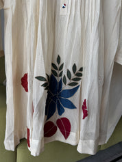 Sudha Embroided Khadi Cotton Coord Set