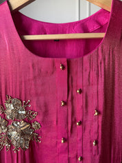 Swara tissue organza dress