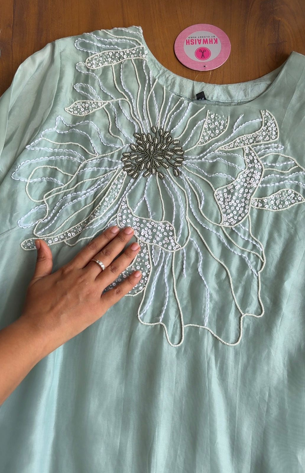 Nysa Handwork Coords  -Powder Blue (Make to Order)
