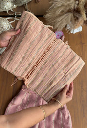 Dazzle Corset Top With Bell Bottoms Pants Full Handwork (Make to Order)