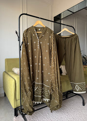 Geeta Farshi Pant Cotton Dress