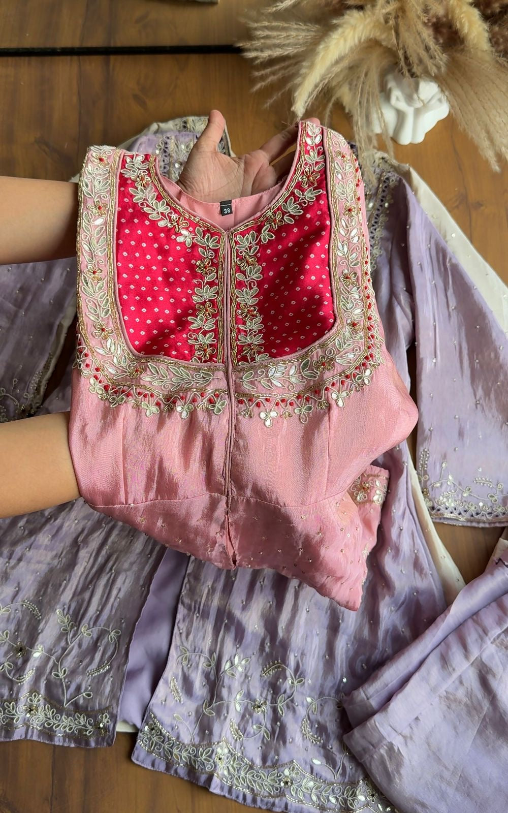 Tamana Front Slit Coord Set