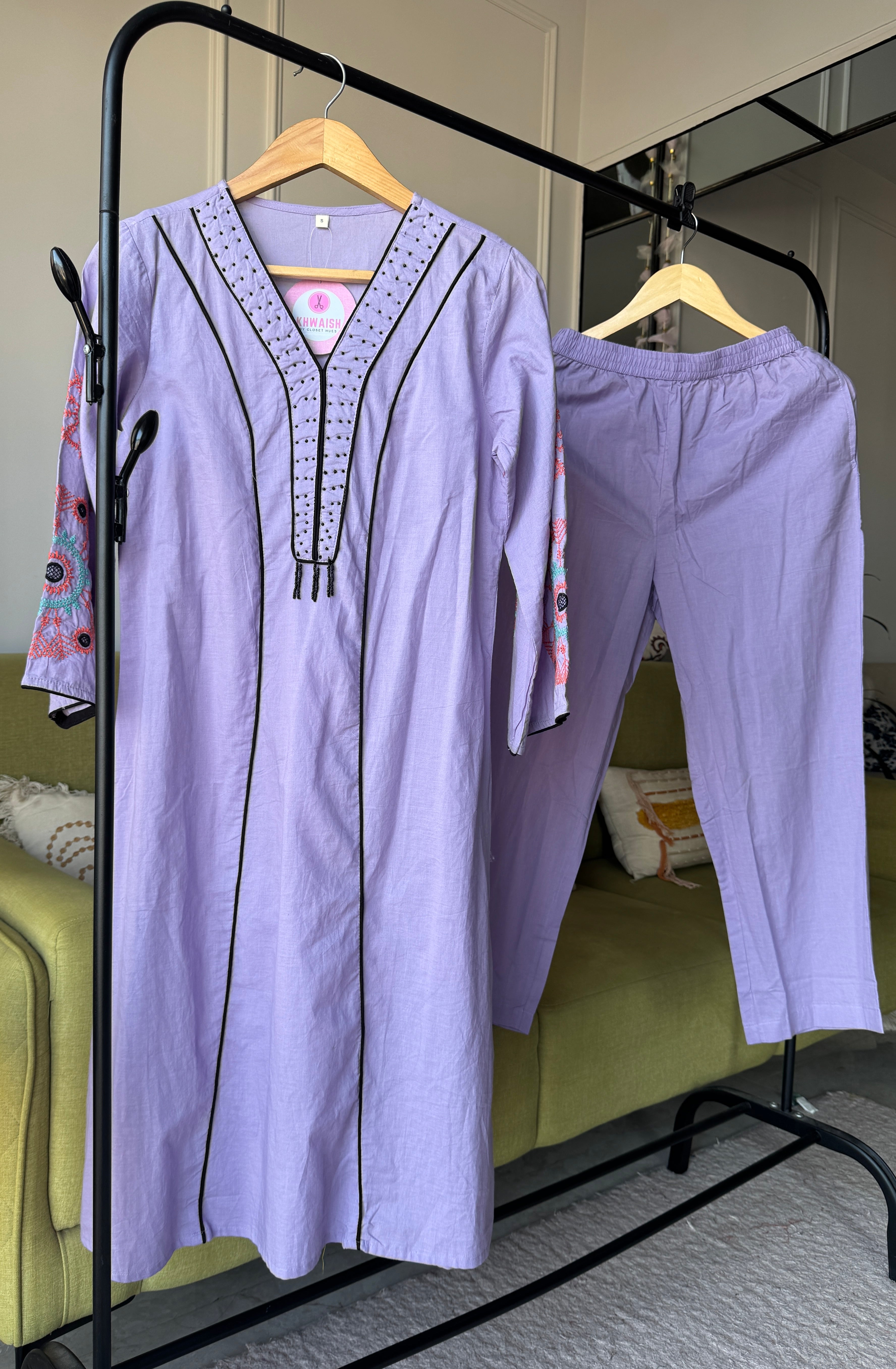 Surbi Embroided Cotton 2Pc Set