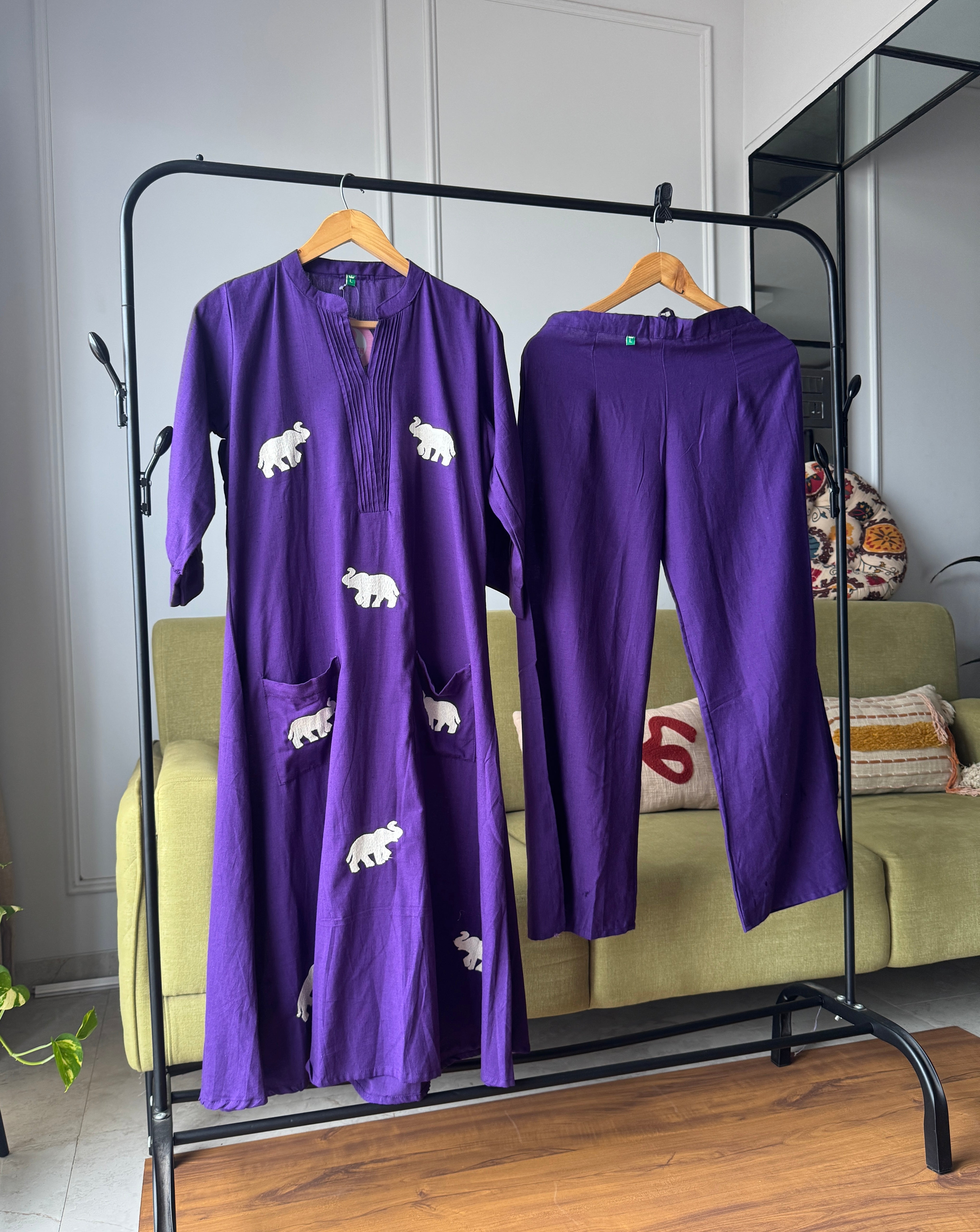 Nishi Aline pocket Kurti with pants
