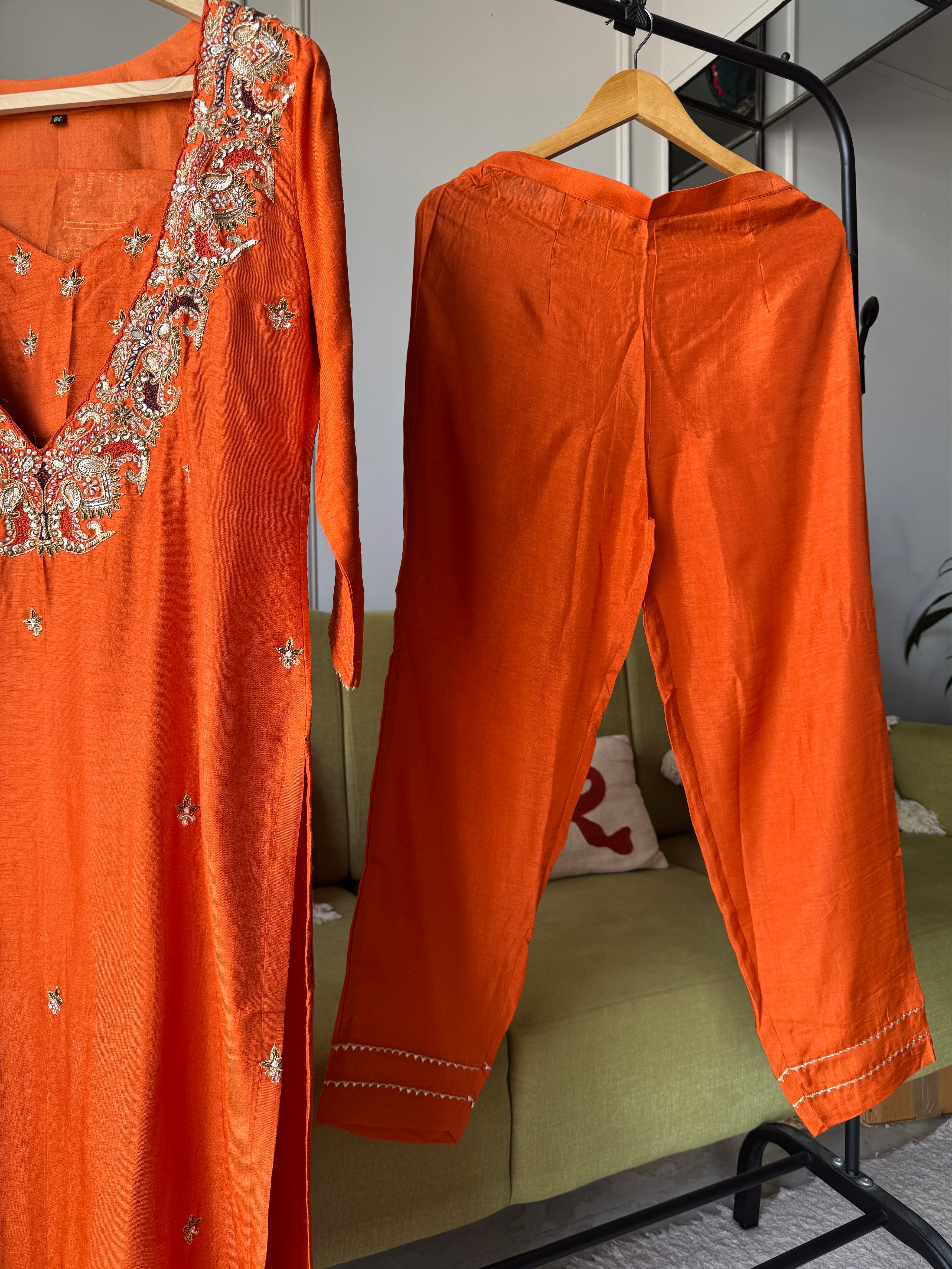 Anushka Handwork Bustier With Dupatta Dress