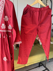 Prachi Embroided Cotton Dress