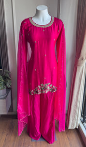 Khyati Handwork Dress- Pink