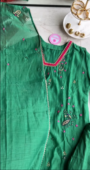 Tejaswini Box Neck Dress