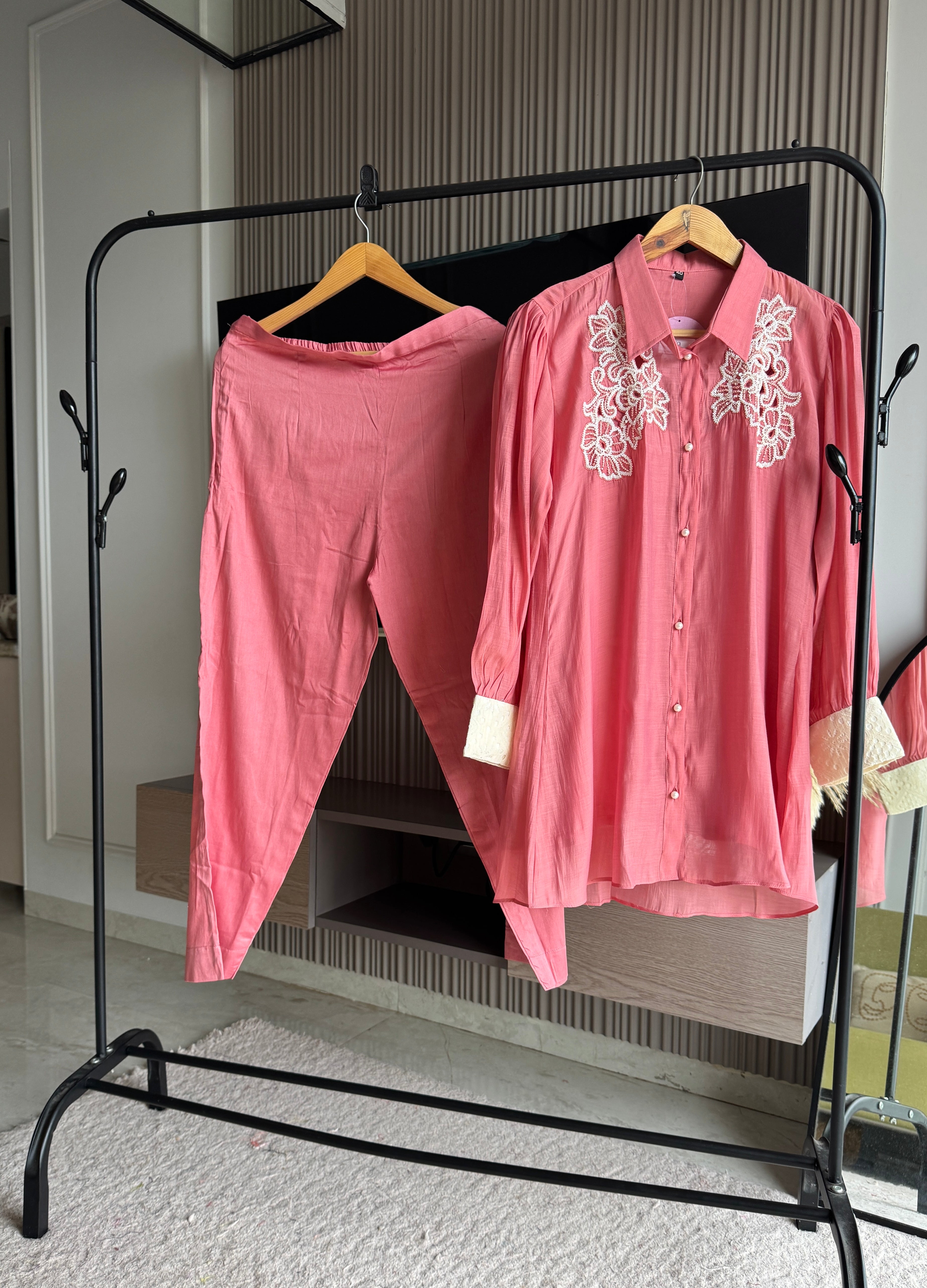 Sandhya Handwork Coord Set