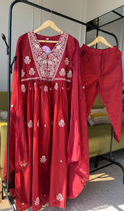 Prachi Embroided Cotton Dress