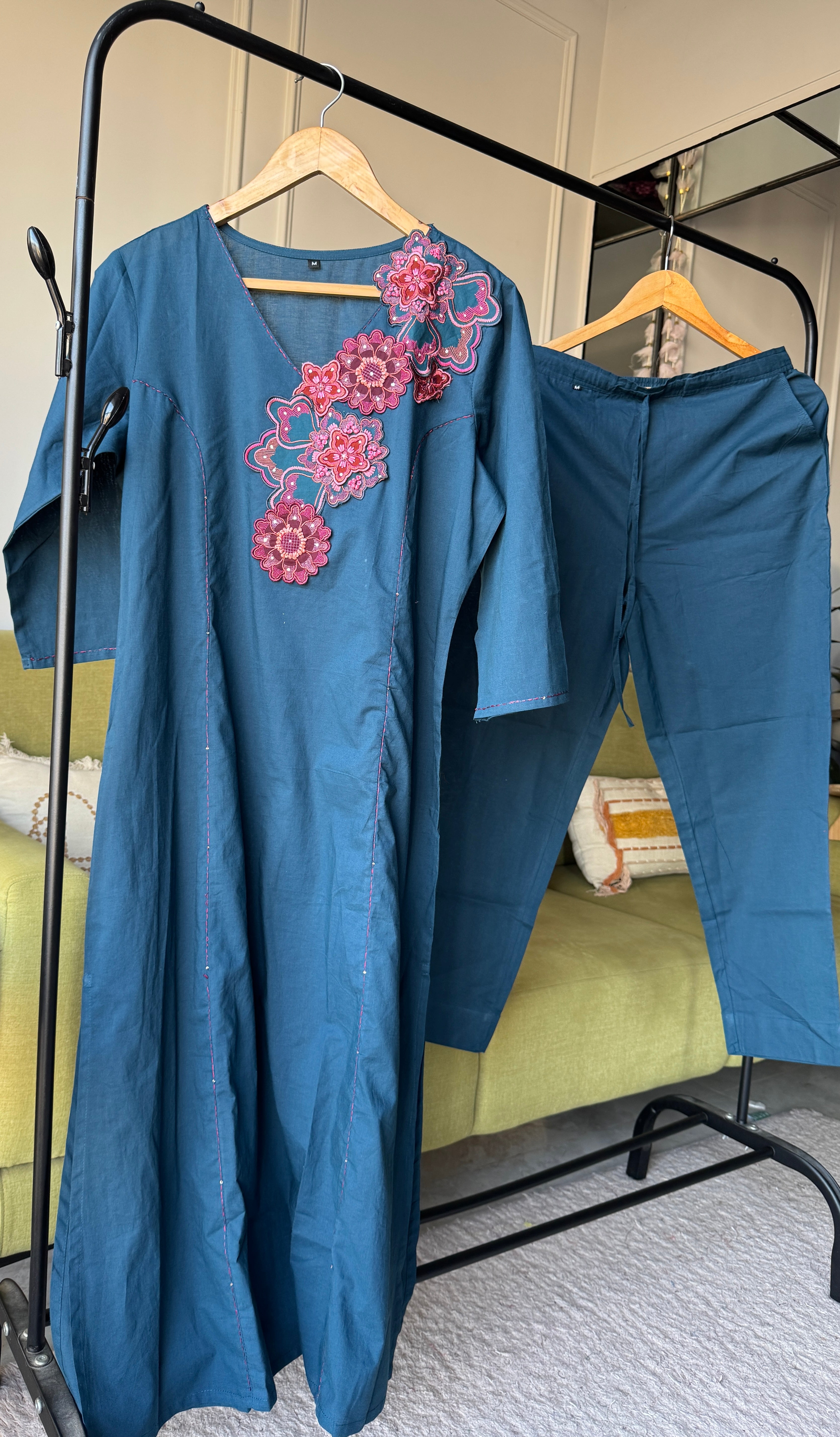 Unnati Embroided Cotton Dress