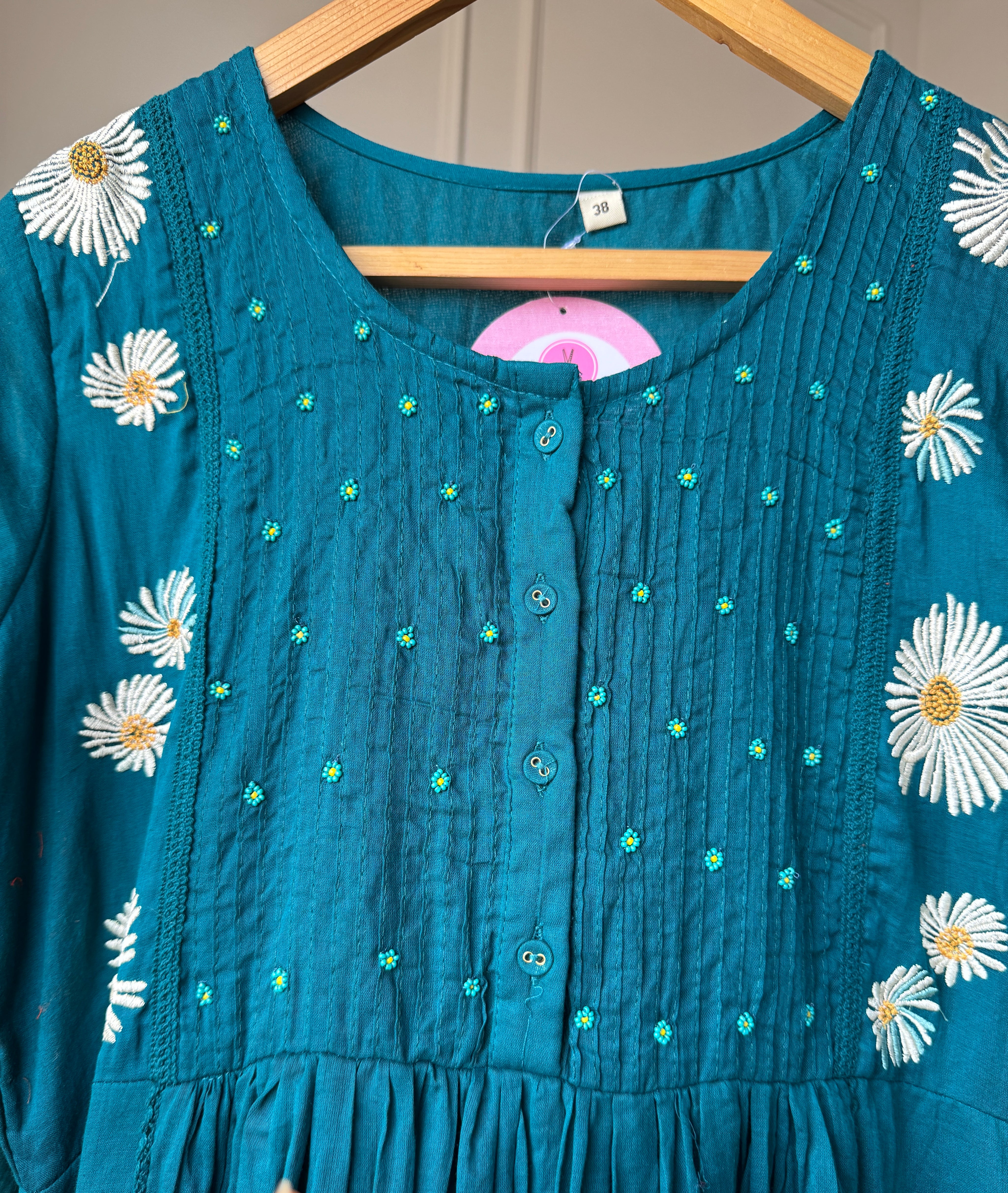 Priyal Mul Cotton Dress