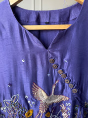 Saheli anghrakha hand work dress