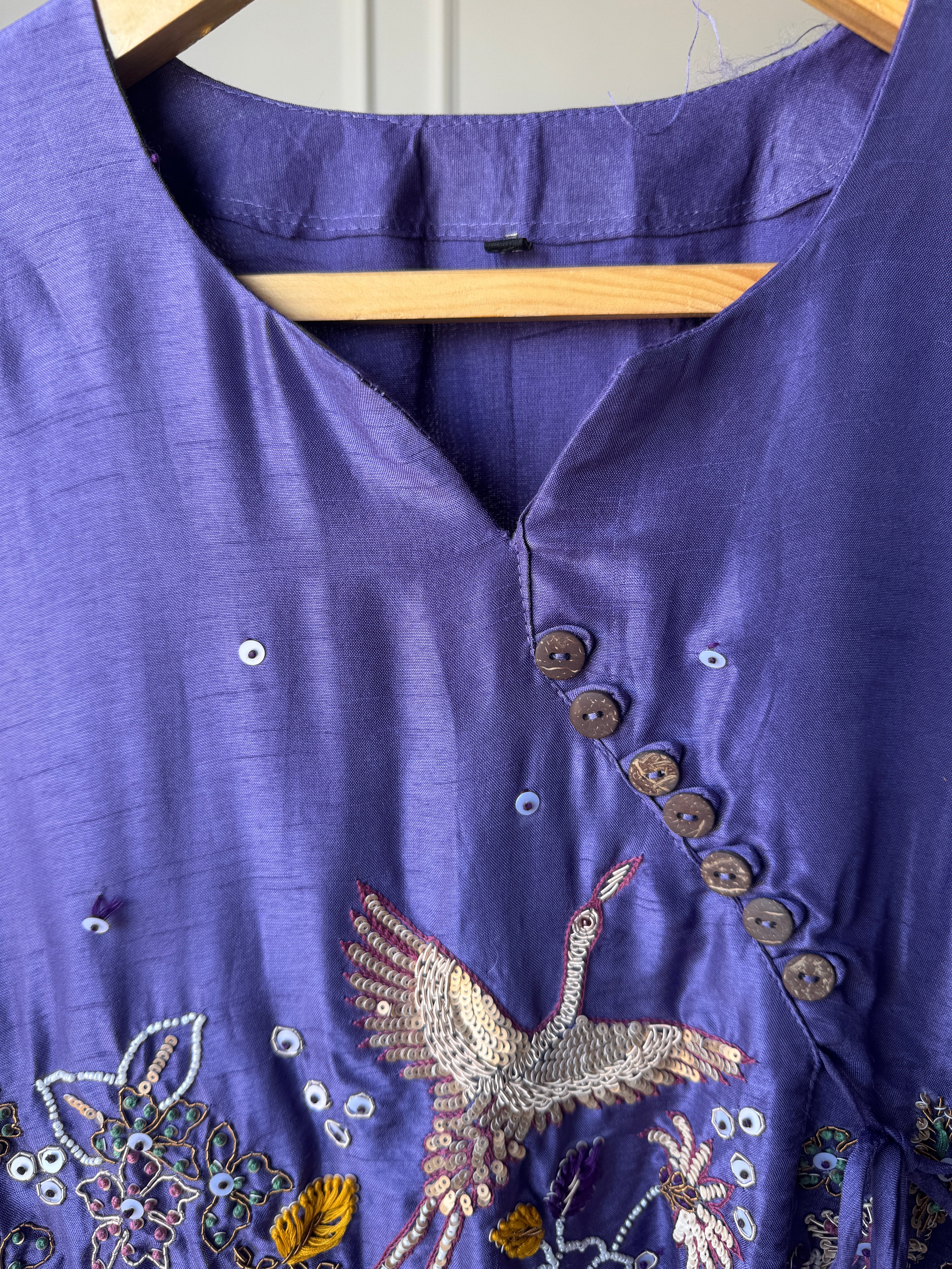 Saheli anghrakha hand work dress